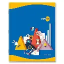 Navneet Youva | Graph Book for Students | Soft Bound | Big Size - 22 cm x 28 cm | 1 Side Graph (1mm) & 1 Side Ruled | 64 Pages