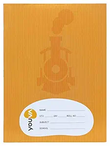 YOUVA Navneet Youva | Brown Soft Bound Note Book for Students | Jumbo Size - 18 Cm X 24 Cm/ Pack of 6