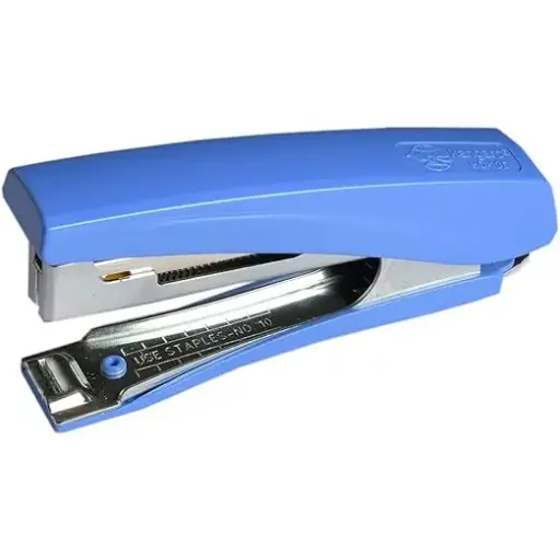 Kangaro Desk Essentials HD-10D  | Standard Stapler with Quick Loading Mechanism | Sturdy & Durable for Long Time Use | Color May Vary, Pack of 1