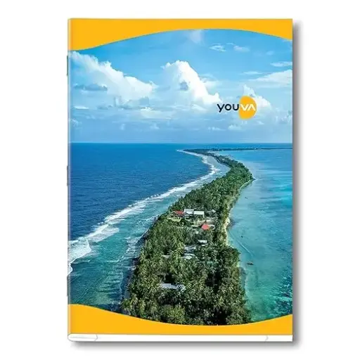 Navneet Youva | Long Book | Soft Bound/Soft cover Notebook for Students | A4 size - 21 cm X 29.7 cm | Single line/ Pack of 6 Notebook
